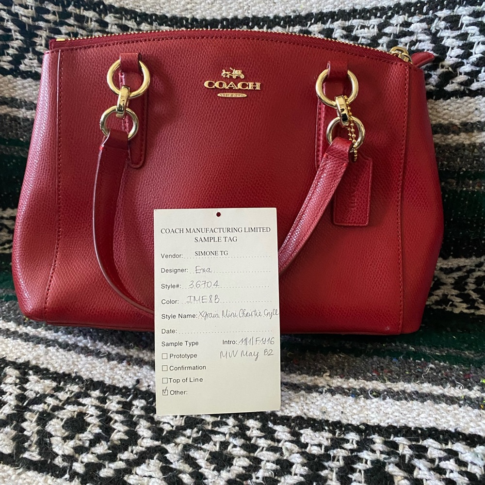 Coach XGrain Mini Christie Carryall - Picture 9 of 11